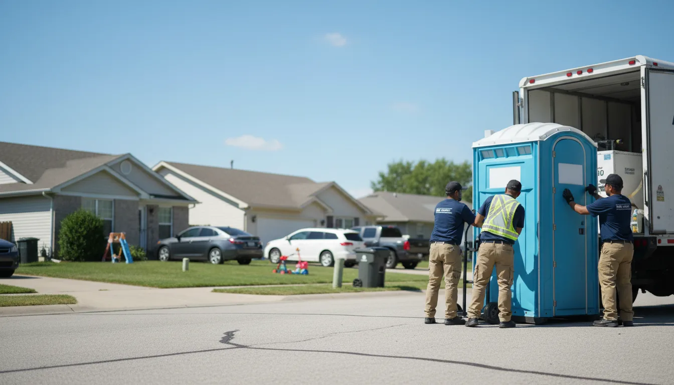 Standard Porta Potty Rentals in Dallas, TX near me